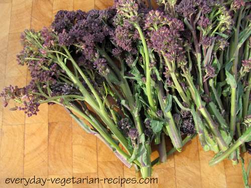 http://everyday-vegetarian-recipes-images.s3.amazonaws.com/purple-sprouting-broccoli-01.jpg
